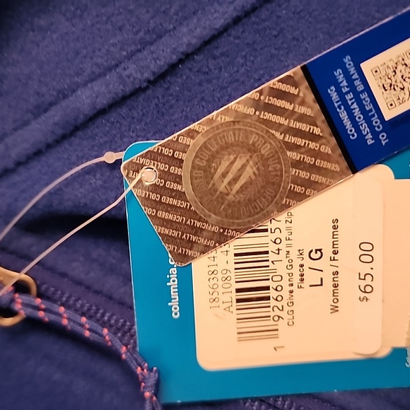 Columbia NEW uf gator jacket - Picture 5 of 5